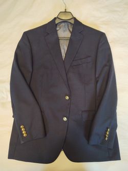 JC Penney Stafford Navy Blazer
