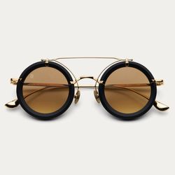 Dope Welder Beach Summer Sunglasses Goggles Glasses 18K Gold Plated Frames By James Oro w/ Care Set Box Kit Included