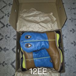 TWISTED X LIGHT WEIGHT SQUARE STEEL TOE PULL-UP BOOTS 