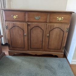 Maple Bureau Dresser