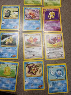 Pokémon cards 20 pieces make an offer for all pick up in cypress