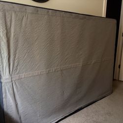 Full size box spring and frame