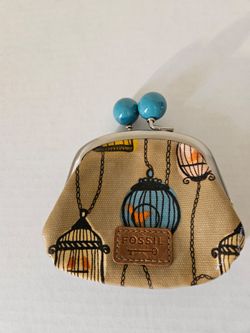 Fossil coin purse