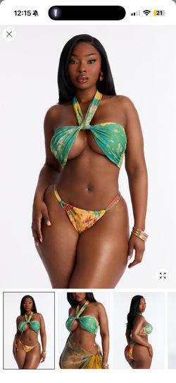 3 piece bikini set
