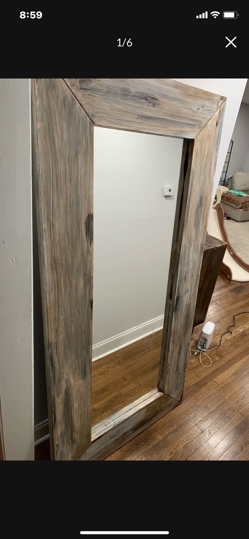 Refurbished IKEA Mongstad Mirror