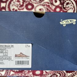 Vans LX Old Skool 36 Pearlized Pack Vintage Cocoa Brown