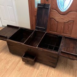 Coffee Table Wine Bar Chest