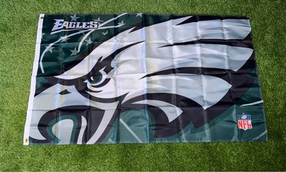 Philadelphia eagles flag size 5’x3’