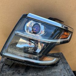 2015 2016 2017 2018 2019 2020 Chevy Chevrolet Tahoe Front Headlight Headlamp LH Left Driver Side Original Used Oem 