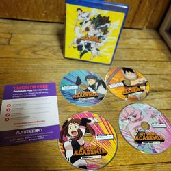 My Hero Academia Season 3 Blu-ray 4 Disk Episodes 39-63 Part 1 & 2 Anime 