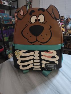 Scooby-Doo Skeleton Glow in the Dark Mini Backpack 