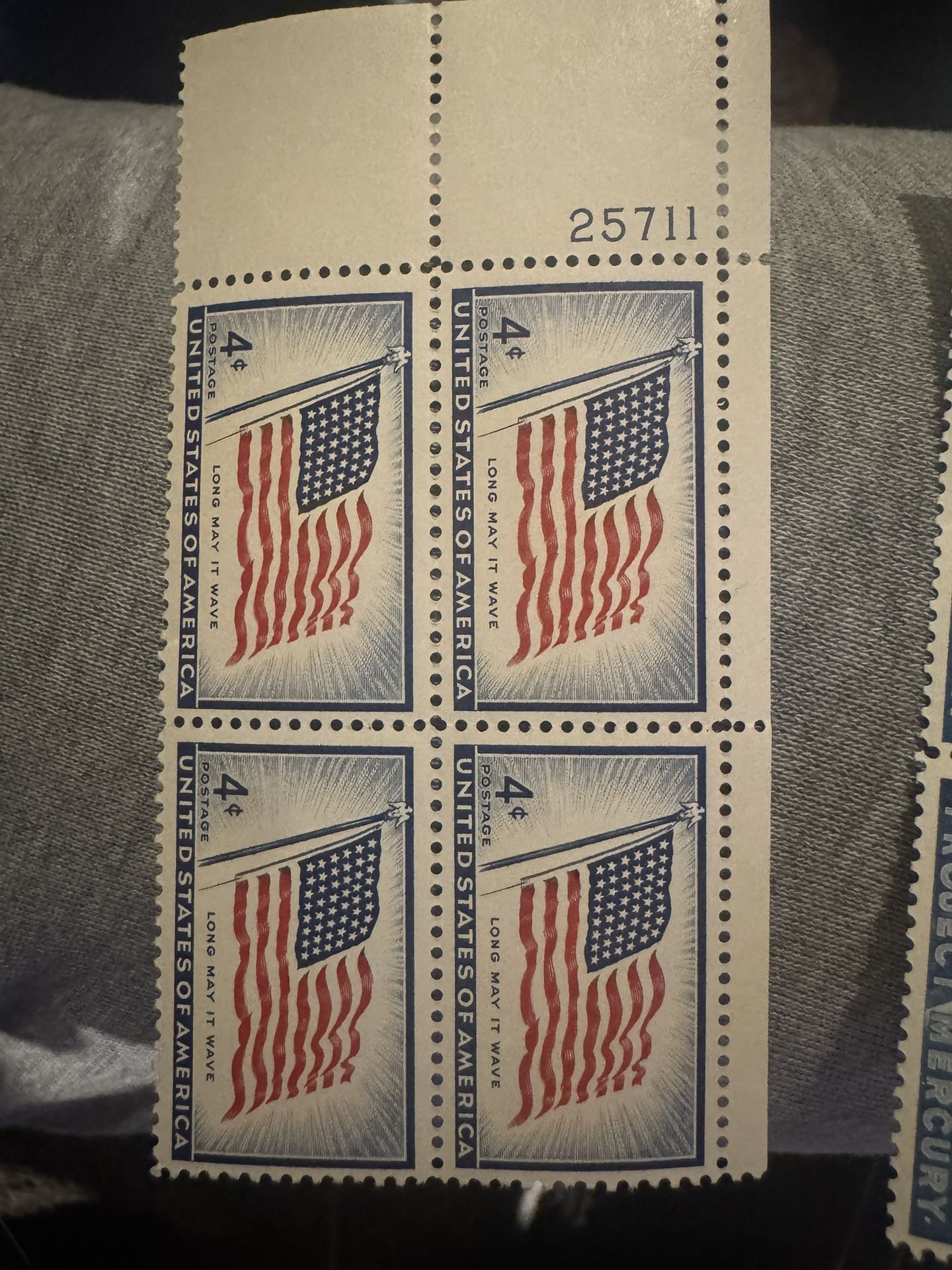 1959 Block Of 4