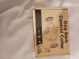 Dog collar control new