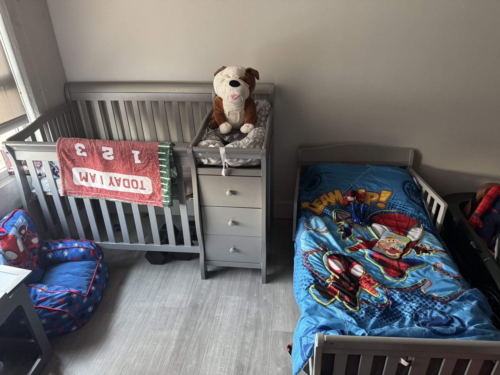 Toddler Bed And Mini Crib For Sale Or OBO
