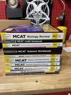 Princeton Review MCAT Study Books