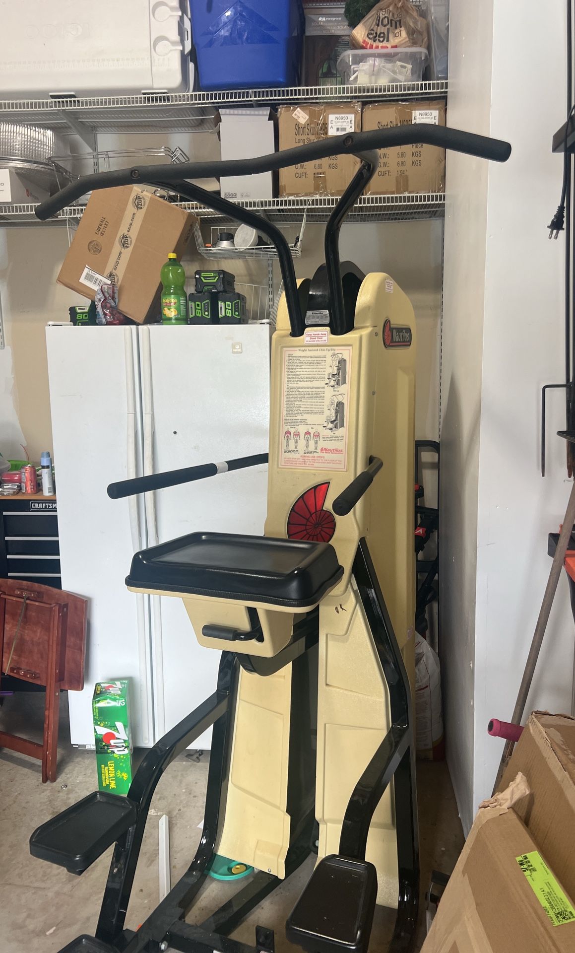 Nautilus Weight Assisted Chin/Dip Machine