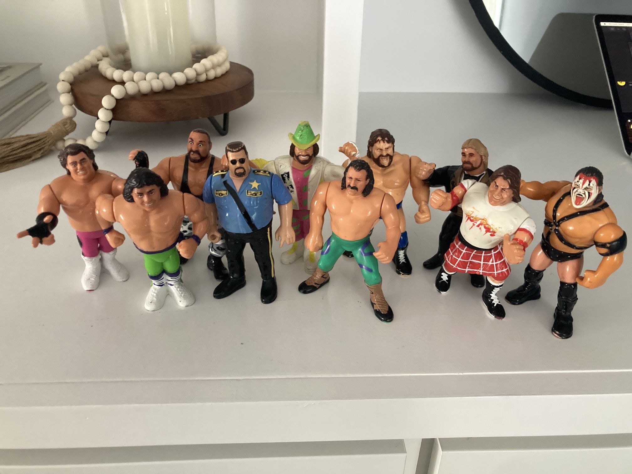WWF Hasbro Figures lot Of 10