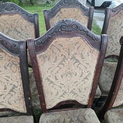 6 Dining Table Chairs 