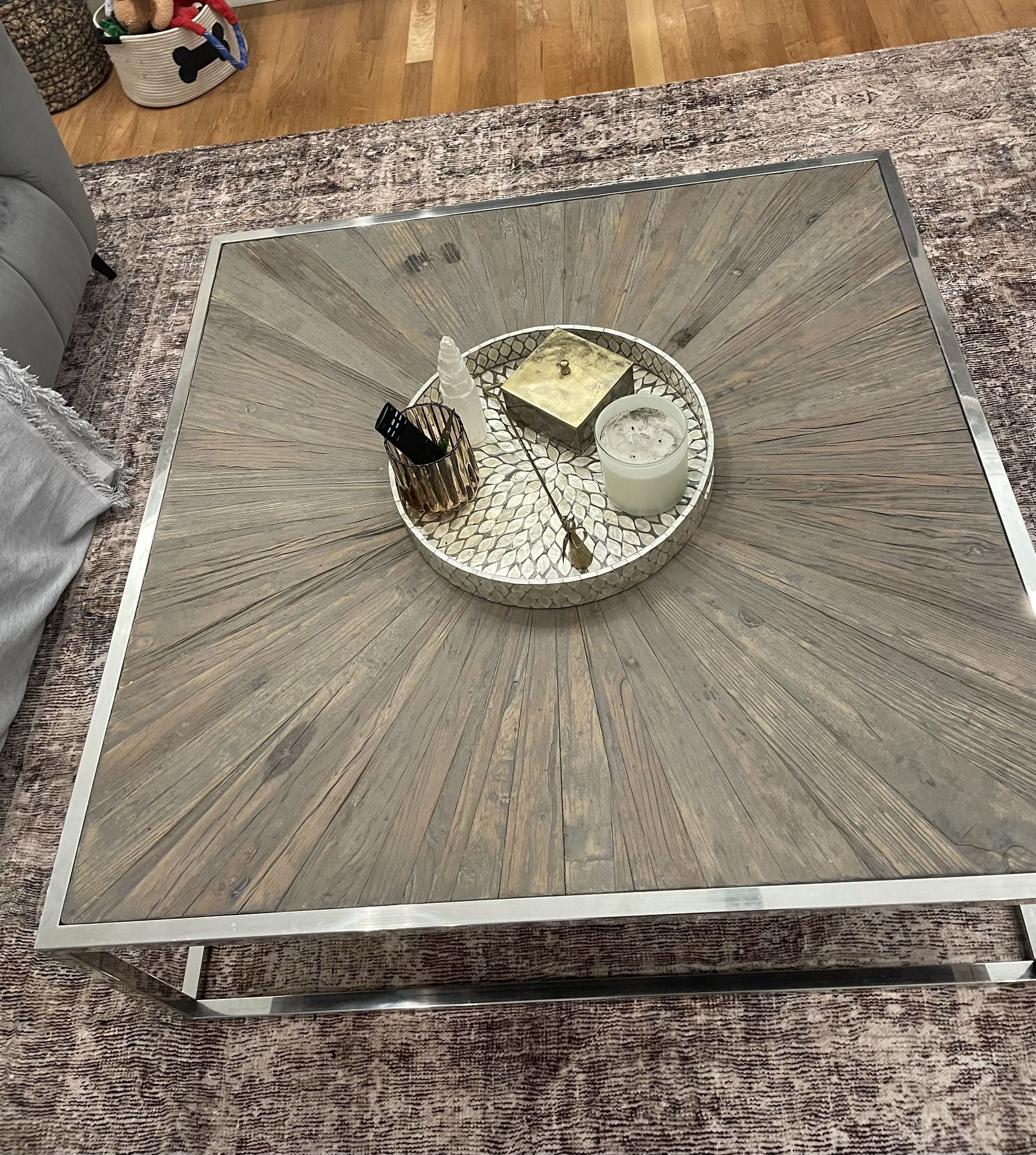 Wood Coffee Table Originally $1500