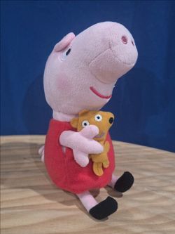 ty Beanie Babies Peppa Pig 6" Plush