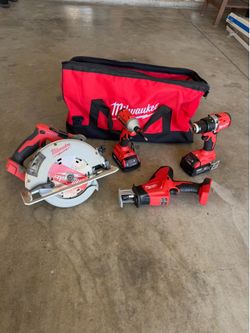 Milwaukee 18v Combo Tool Kit