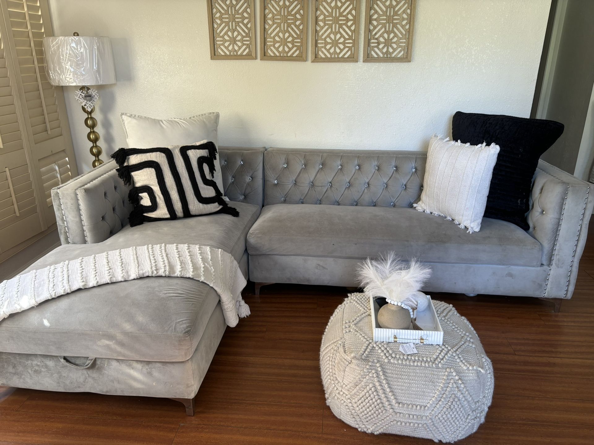L Shape Sofa With Storage