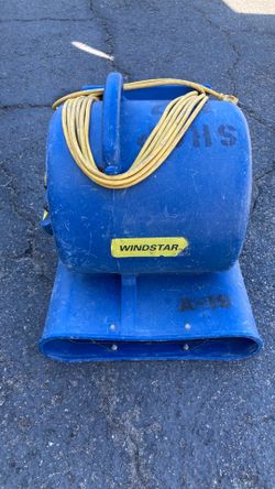 Look ! Carpet dryer by Windstar . Deal !