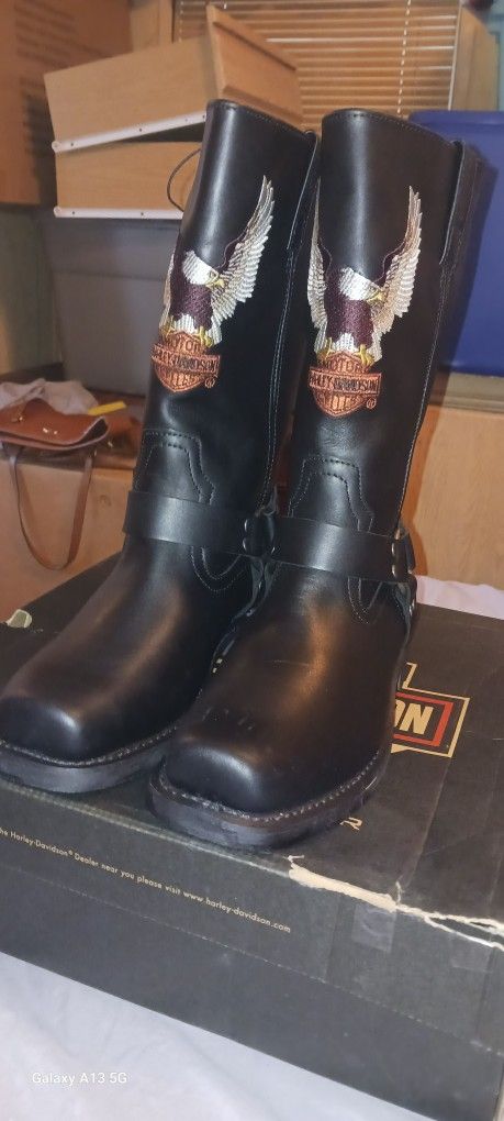 Brand New Harley Davidson Boots