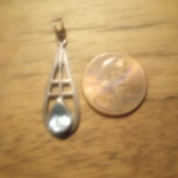 KIT HEATH STERLING SILVER MODERN PENDANT