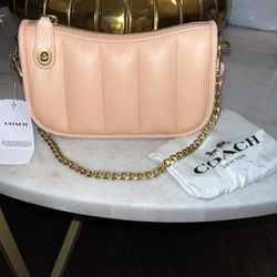 Small Coach Leather Bag 