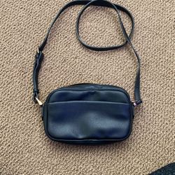 Black satchel purse