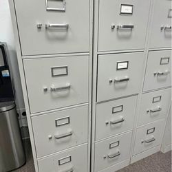 Metal Storage Cabinet/file Cabinet Letter Size $70 Each 8 Available 