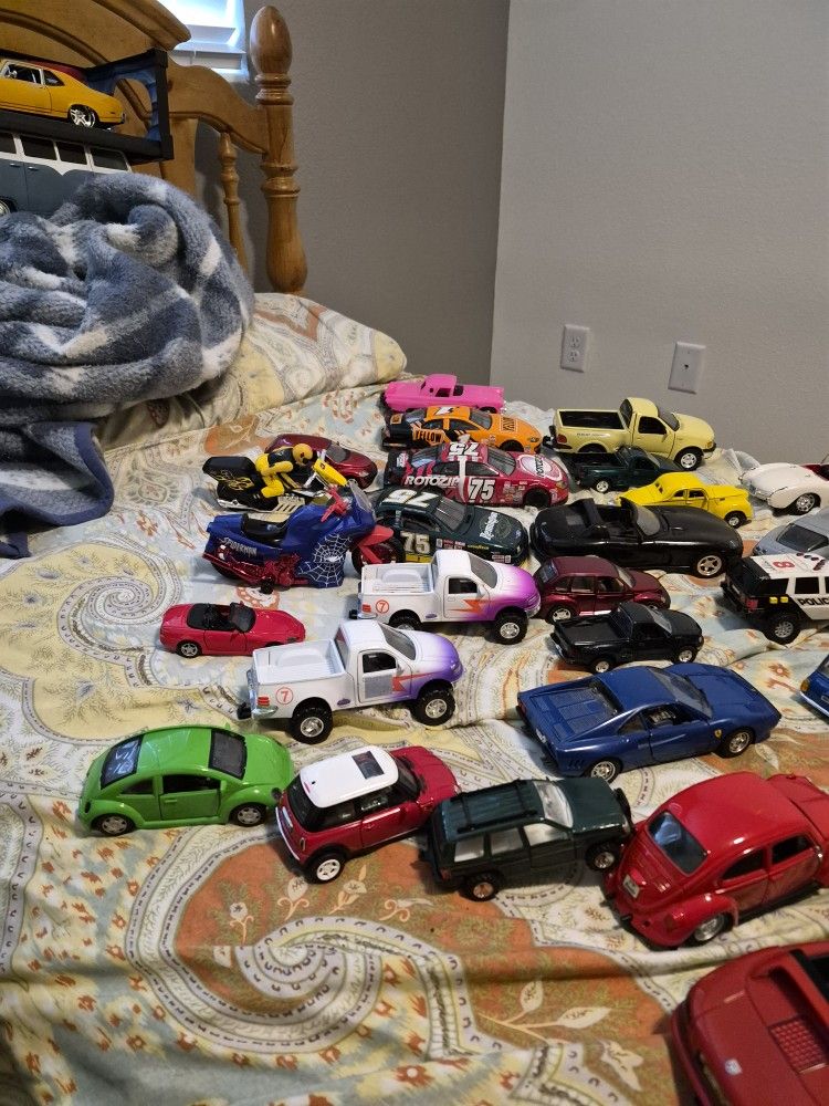 Metal Cars And Trucks