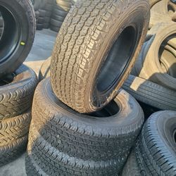 245/75/17/ $300 GOODYEAR SEMI NEW FOUR TIRES