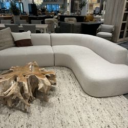 Custom Handmade Sectional Sofa 
