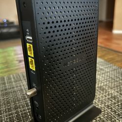 Router Modem Combo NETGEAR C3700 WiFi 3.0 N600 Black