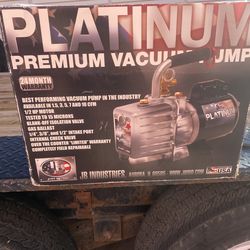 JB Industries Platinum Premium Vacuum Pump