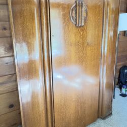 Beautiful Wood Armoire