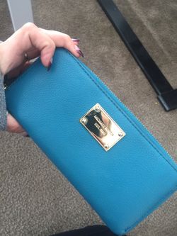 Michael Kors Turquoise Wallet