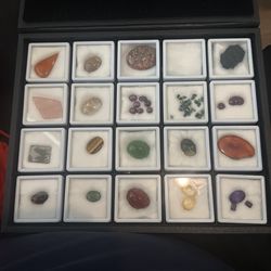 Set Of Beautiful  Gems And Stones