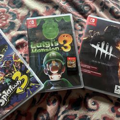 Nintendo switch 4 game bundle -send offers-