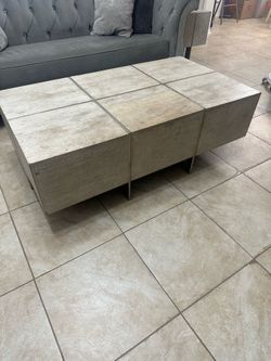 Coffee table and side table