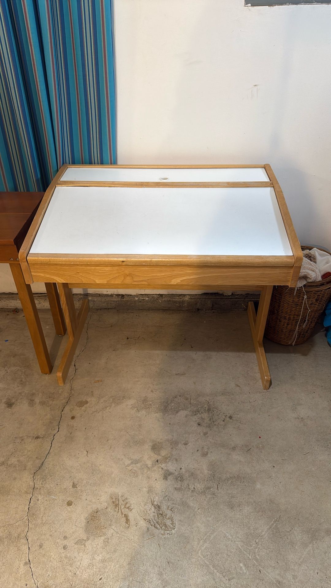 Wooden Vintage Children’s Desk/Art Desk