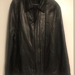 Kenneth Cole New York Leather Jacket 