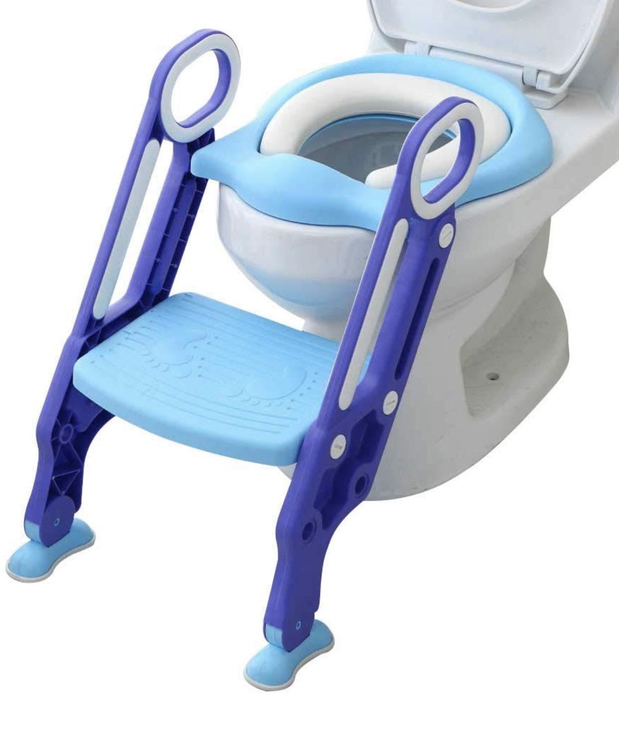 Mangohood Potty Training Toilet Seat with Step Stool Ladder for Boy and Girl Baby Toddler Kid Children’s Toilet Training Seat Chair
