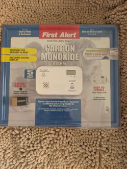 CARBON MONOXIDE ALARM  (NEW IN BOX)