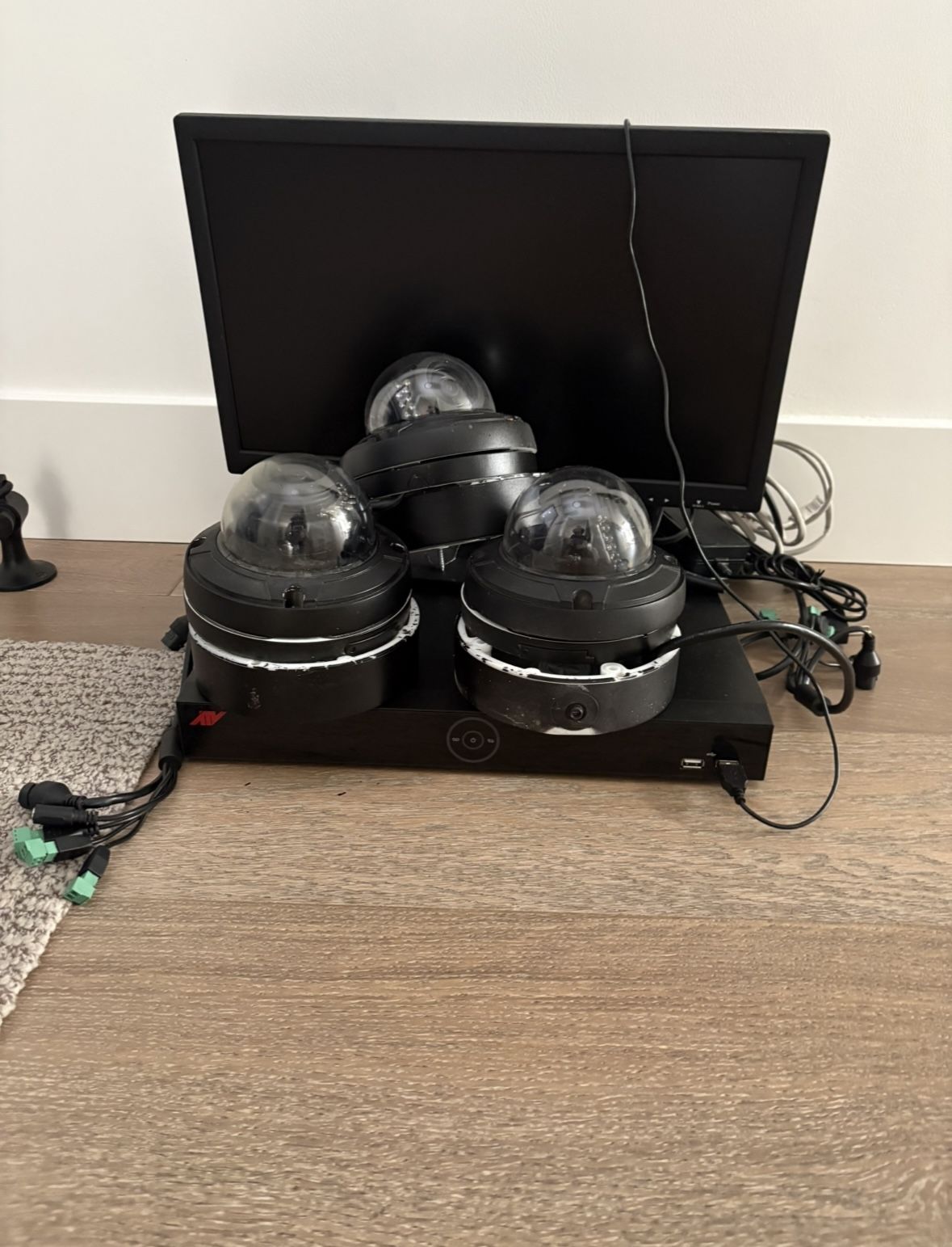 CCTV Security System (3 Camera + DVR)