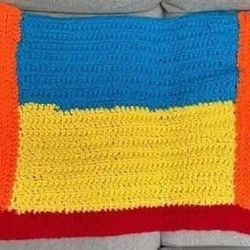 Granny Crochet Blanket Decorative 21x30 inches Just $3