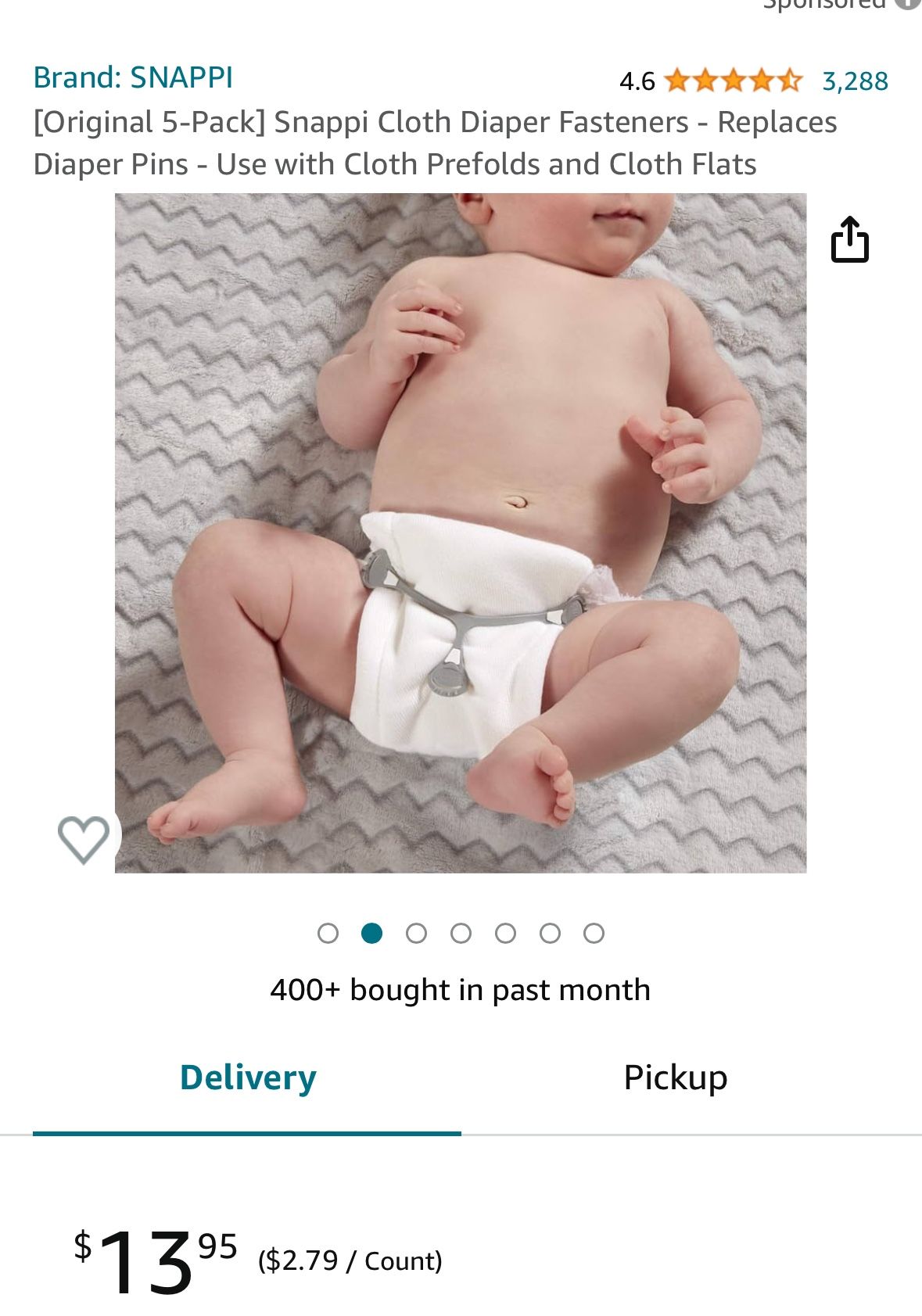 Prefold Cloth Diapers With Liners