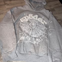 Sp5der Hoodie Grey